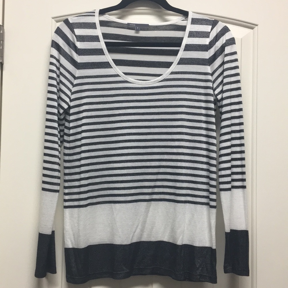 Vince striped top, super comfy & cute!